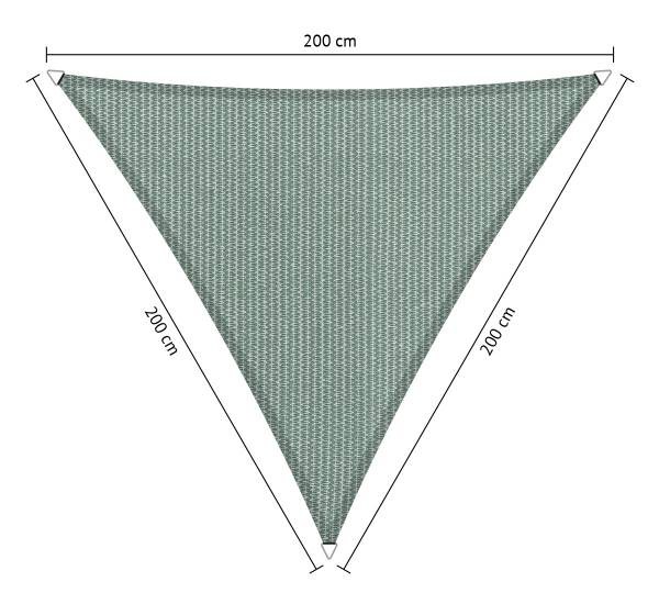 Shadow Comfort driehoek 2x2x2m Country Blue - 