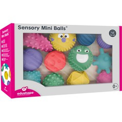 Edushape Edushape Sensory Mini Balls, 12 pcs