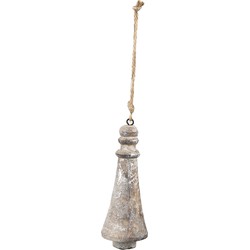 Clayre & Eef Hanger Zilverkleurig Hout