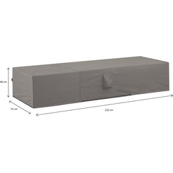 Madison Hoes voor loungesets - 210 x 75 x 40 - Grijs
