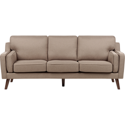 LOKKA - Driezitsbank - Lichtbruin - Polyester
