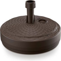 Parasolvoet Bruin Polyrattan Optiek Ø39cm