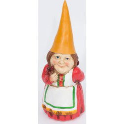 Tuinkabouter met schort