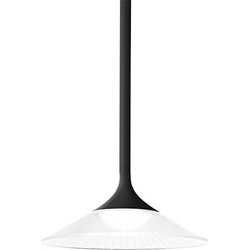 Landelijke Zwarte Hanglamp Tristan - Ideal Lux - LED - Sfeervolle Verlichting voor Binnen
