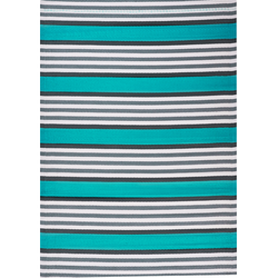 SAUGOR - Outdoor vloerkleed - Turquoise - 120 x 180 cm - Synthetisch