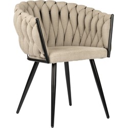 Pole to Pole – Wave chair – Beige