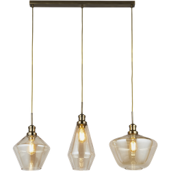 Hanglamp Mia Metaal L:92,5cm Messing