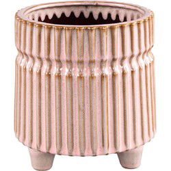 PTMD Molly Bloempot - 18 x 18 x 19 cm  - Keramiek - Roze