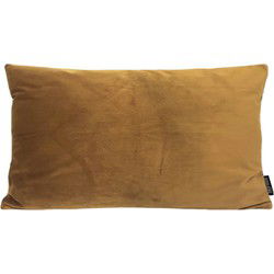 Sierkussen Velvet Goud/Bruin Long | 30 x 50 cm | Velvet/Polyester