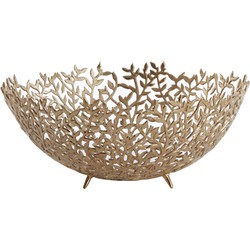 Light&living Schaal Ø46x20 cm FAMARA antiek goud