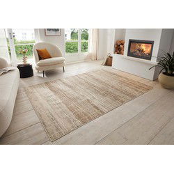 Modern vloerkleed - Jord Crème - 200 X 280 CM