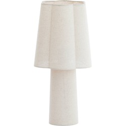 Light & Living - tafellamp - Musaby - beige - textiel - schemerlamp - E27 - 1892826