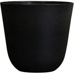 Pot Palermo zwart D21 H19 cm