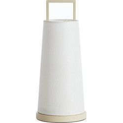 Light & Living - tafellamp - Fyon - naturel - textiel - schemerlamp - E27 - 1887643