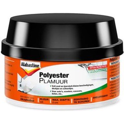 Polyesterplamuur wit 400 gram