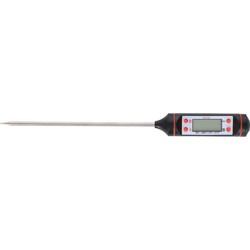 Alpina Digitale thermometer - RVS - 24 cm - keukenthermometer - Vleesthermometers