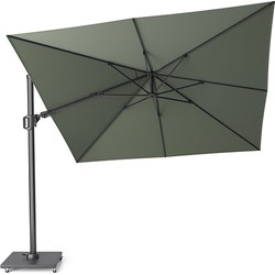 Zweefparasol Challenger t2 zweefparasol 3x3 olive zonwering - Platinum