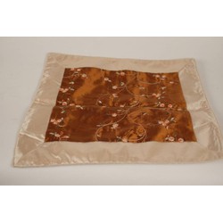 Fine Asianliving Kussenhoes Bloemen Bruin 45x45cm Zonder Vulling