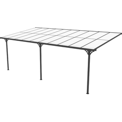 Westmann Aluminium Terrasoverkapping Bruce SI06110 - 300x617x270 cm - Zwart