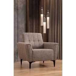 Fauteuil Hamlet Licht Bruin