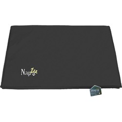 Nap'zzz draadkooikussen waterproof zwart 105x68x5 cm