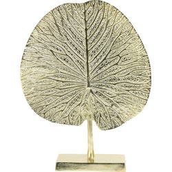 Light&living Ornament op voet 34x9x43 cm LEAF goud