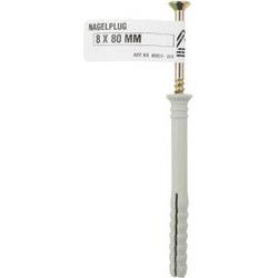 Nagelplug 8x80mm
