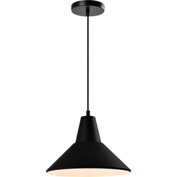 QUVIO Hanglamp rond zwart - QUV5149L-BLACK