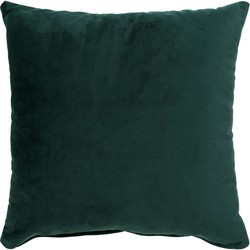 Lido Cushion - Cushion in dark green velvet HN1006