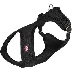 TRIXIE HONDENTUIG TOURING COMFORT SOFT ZWART 28-40X1,5 CM