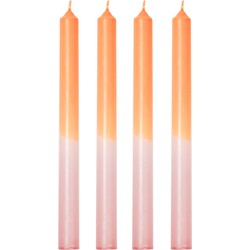 HV Dipdye 4 Tapers - Orange/Light Pink - 25,8x9,5x2,5cm