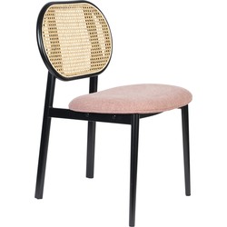 ZUIVER Chair Spike Natural/Pink