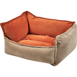 Beliani IZMIR - Dierenbedje-Beige-Fluweel