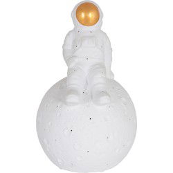 Anne Lighting - tafellamp - Jazz - wit - keramiek - Ø 13cm - E14 - 3108W