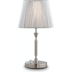 Ideal Lux - Paris - Tafellamp - Metaal - E14 - Zilver
