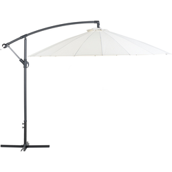 Beliani CALABRIA II - Cantilever parasol-Beige-Polyester