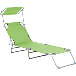 FOLIGNO  - Strandstoel - Limegroen - Polyester