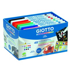 Giotto Pakket met 48 viltstiften