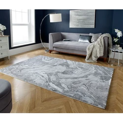 Modern vloerkleed - Marbled Grijs - 200 X 290 CM