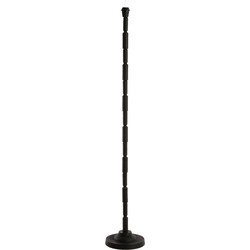 Light & Living - vloerlamp - Kabati - zwart - metaal - losse armatuur - E27 - 8215812