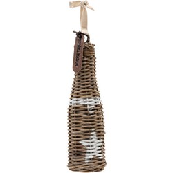 Rivièra Maison Rustic Rattan Bottle Ornament set van 2