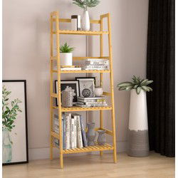 Staand Opbergrek bamboe 123x48x32cm