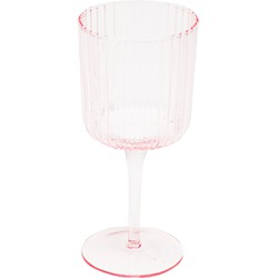 HV Wineglass - Pink - 8x8x17,5cm set 2