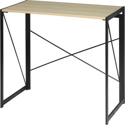 Opvouwbaar bureau in industriële stijl - Lengte 100 cm