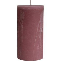 PTMD Kaars New Rustic Outdoor - 15x15x30 cm - Parrafin - Antikrosa
