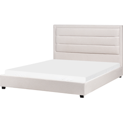 ROUEN - Waterbed - Lichtbeige - 160 x 200 cm - Polyester