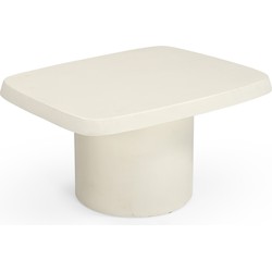 Salontafel Rechthoek 69cm - Beige Beton - Carly