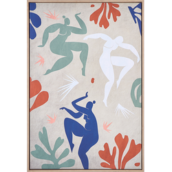 LUCERA - Wanddecoratie - Meerkleurig - Polyester