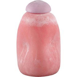 PTMD Vaas Karlie - 16x16x25 cm - Glas - Paars