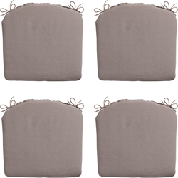 Madison Zitkussen Panama - Taupe - 46x48 - Bruin - 4 Stuks